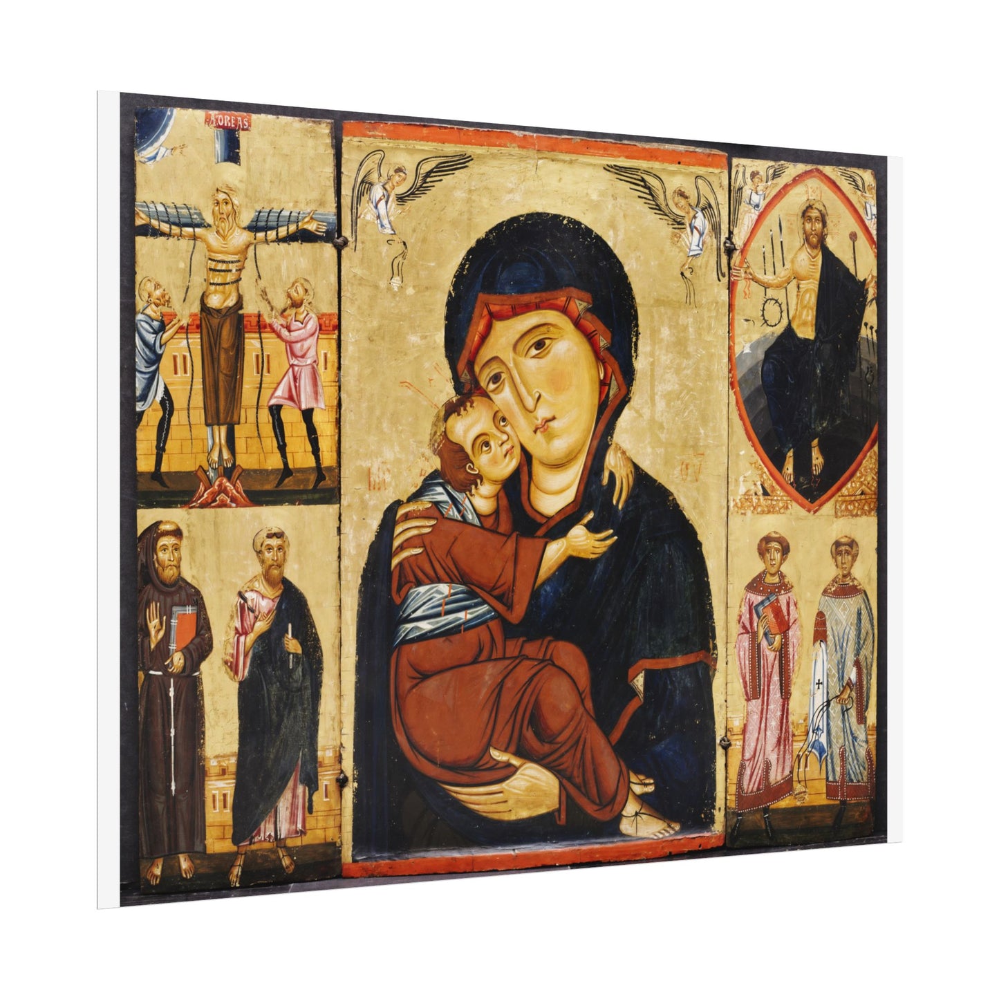 Byzantine Altarpiece High Resolution Fine Art Print