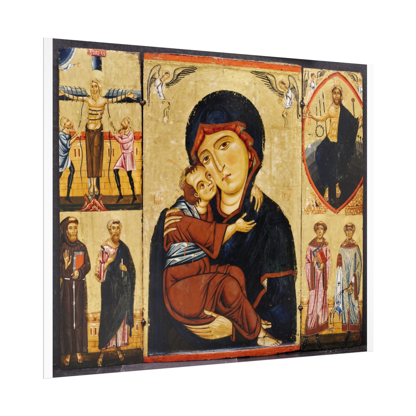 Byzantine Altarpiece High Resolution Fine Art Print