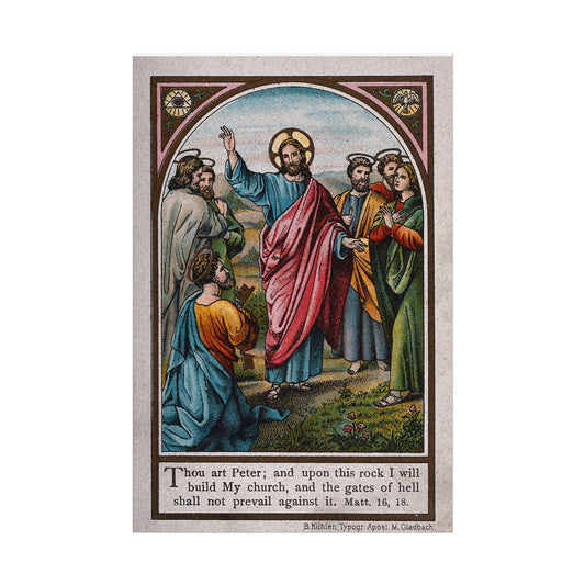 Jesus and Disciples High Resolution Fine Art  Print