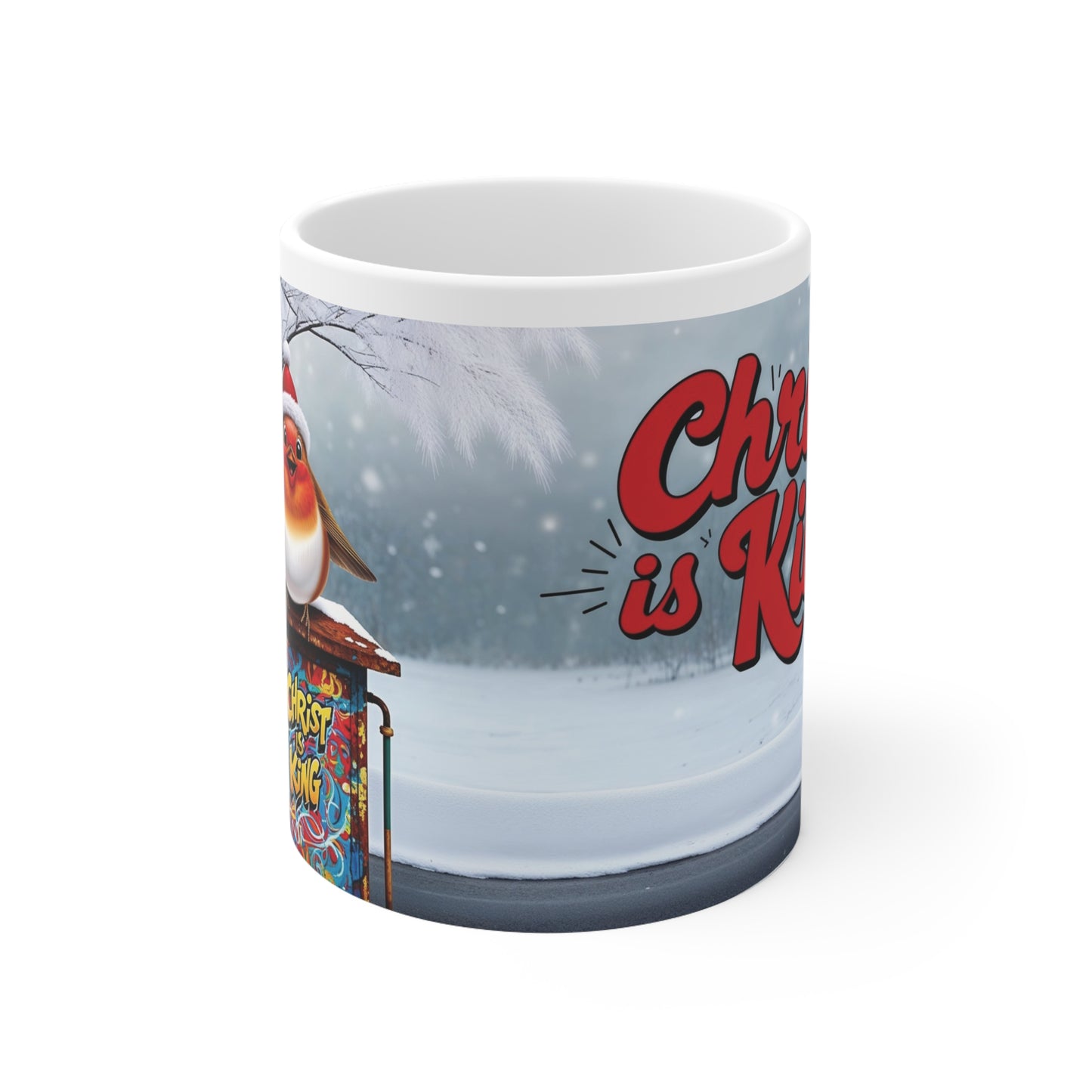 "Christ is King" Robin Mug - 11oz & 15oz*