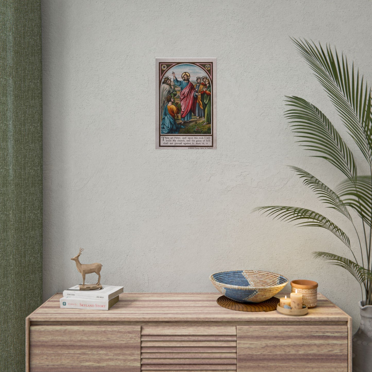 Jesus and Disciples High Resolution Fine Art  Print