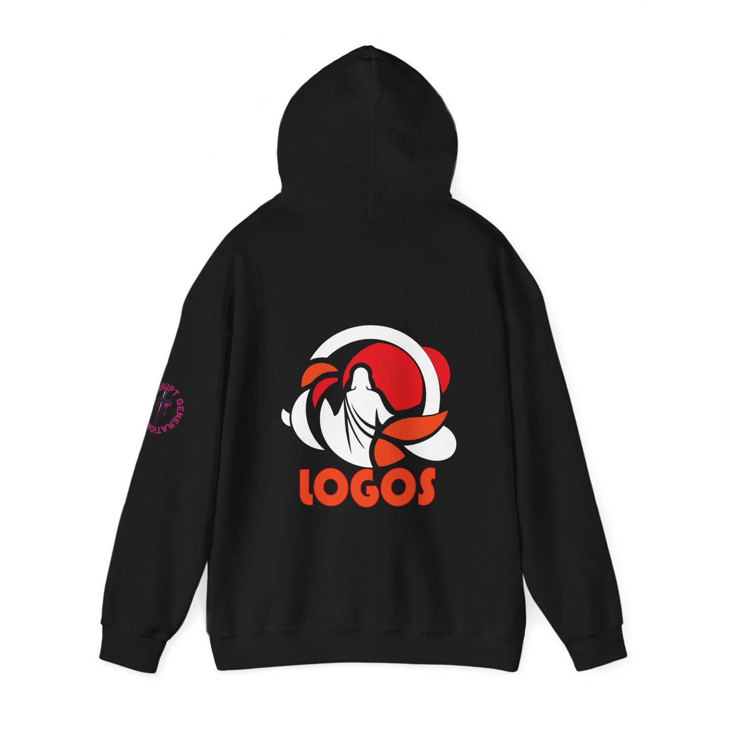 CG: Logos Dark Hooded Sweatshirt*