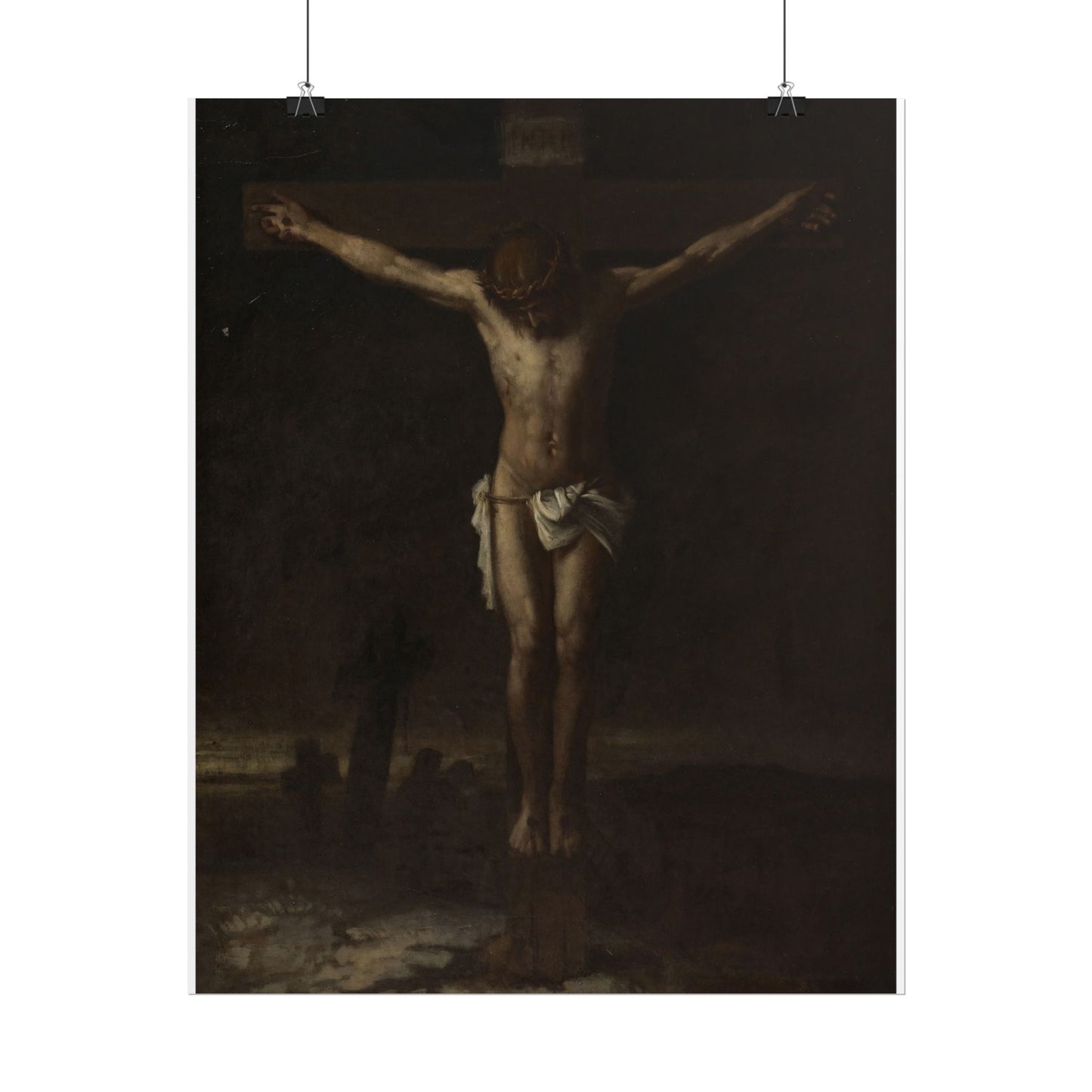 Le Christ en croix, Alexis Marie Louis Douillard High Resolution print