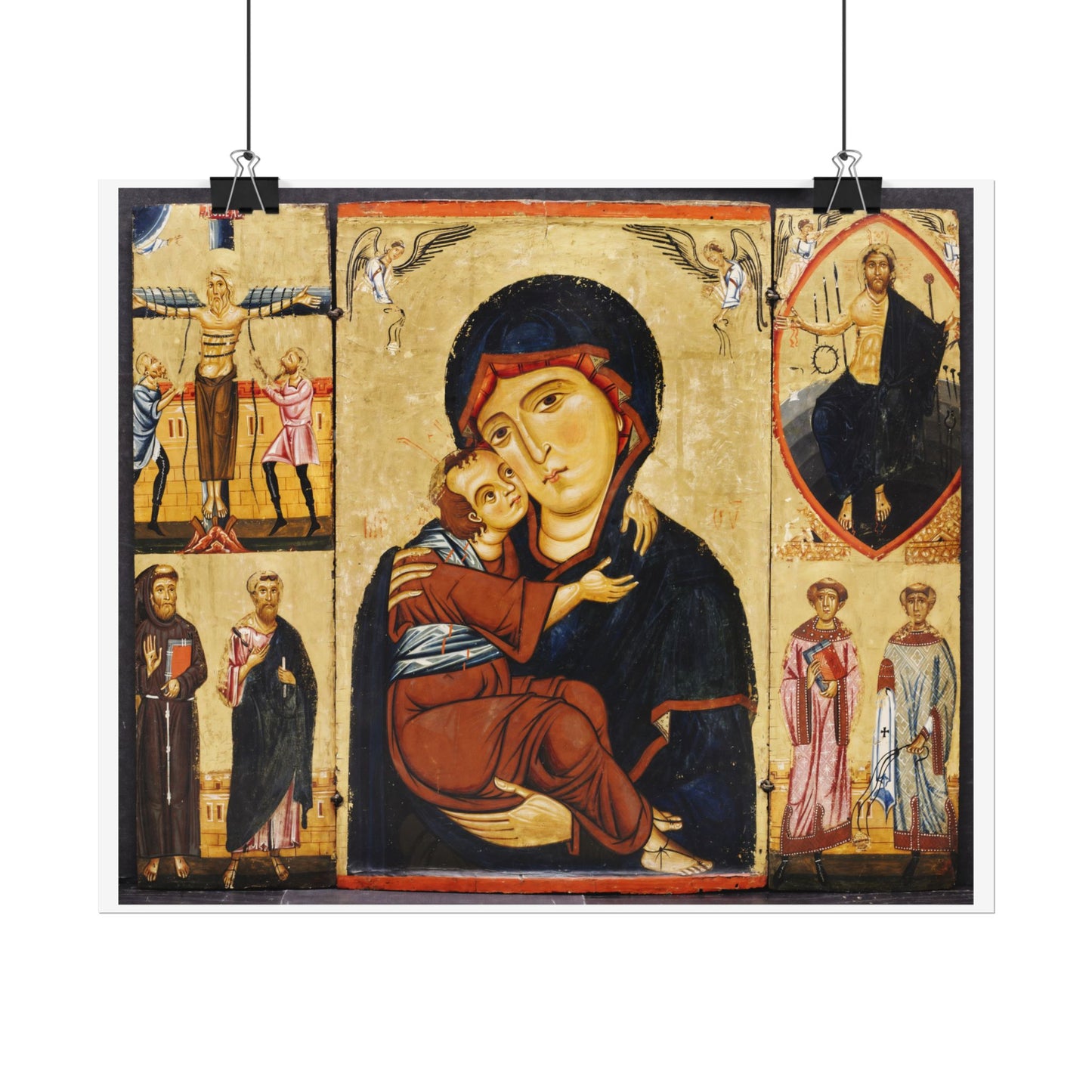 Byzantine Altarpiece High Resolution Fine Art Print