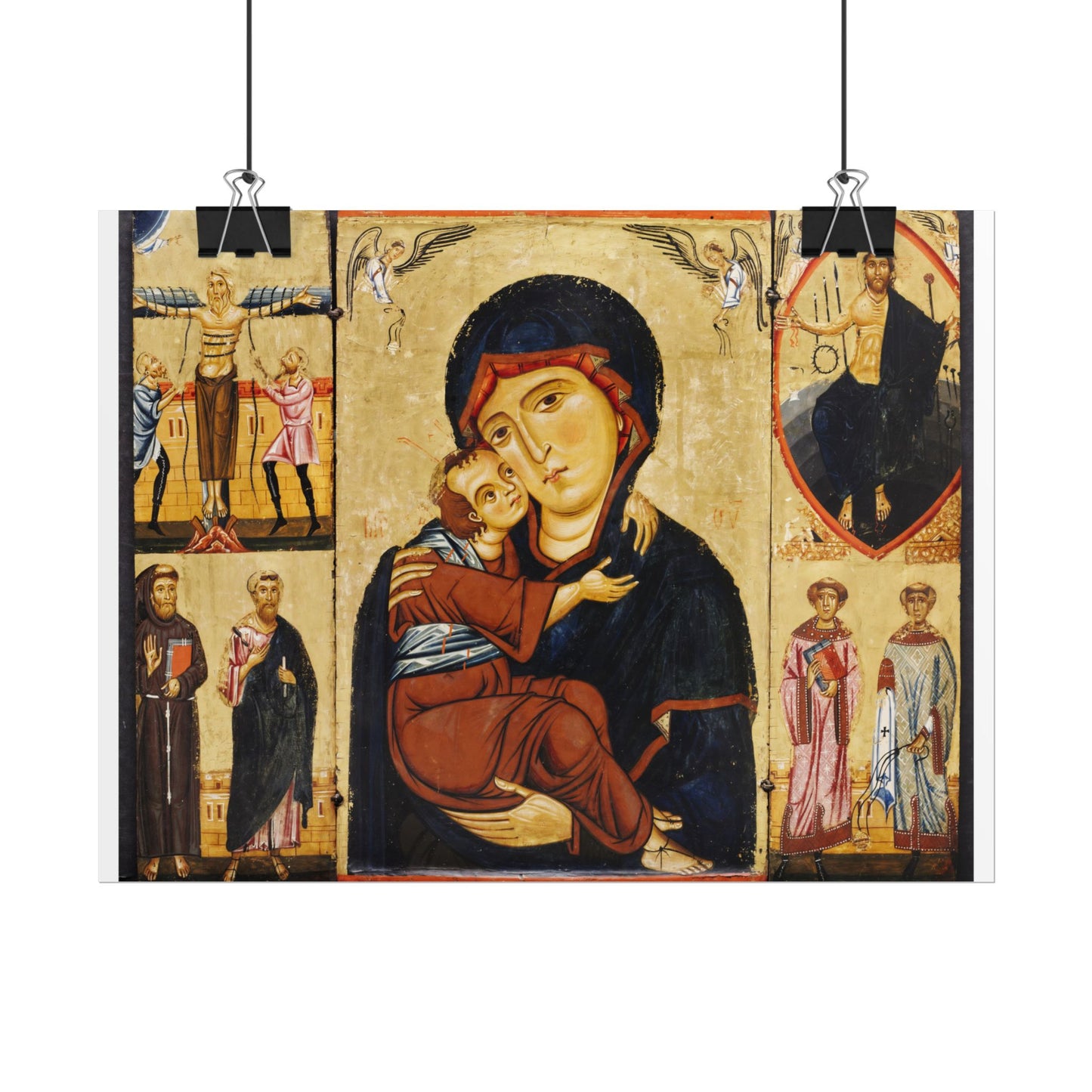 Byzantine Altarpiece High Resolution Fine Art Print