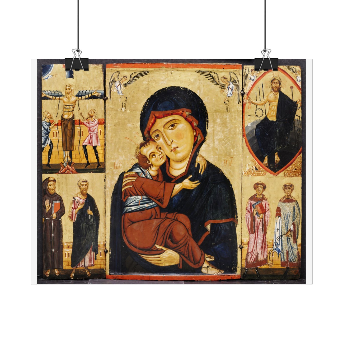 Byzantine Altarpiece High Resolution Fine Art Print