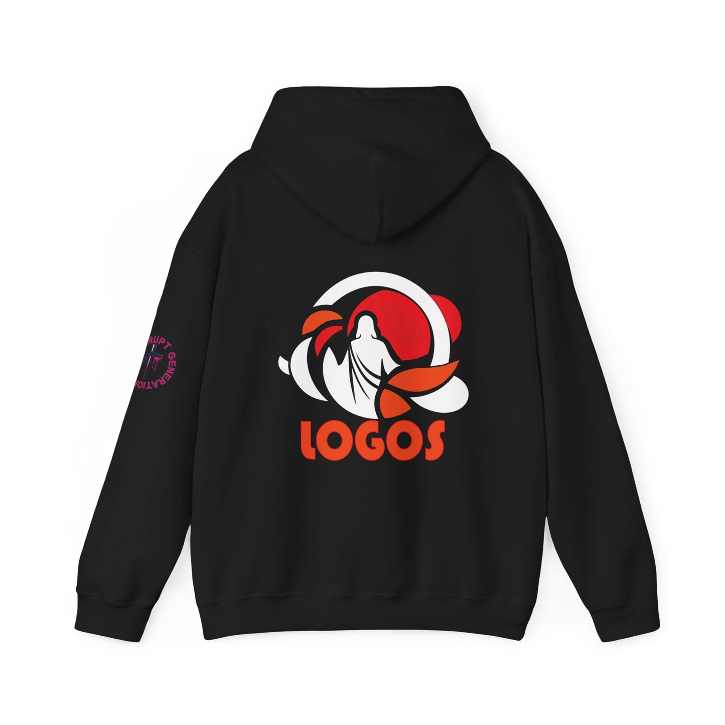 CG: Logos Dark Hooded Sweatshirt*