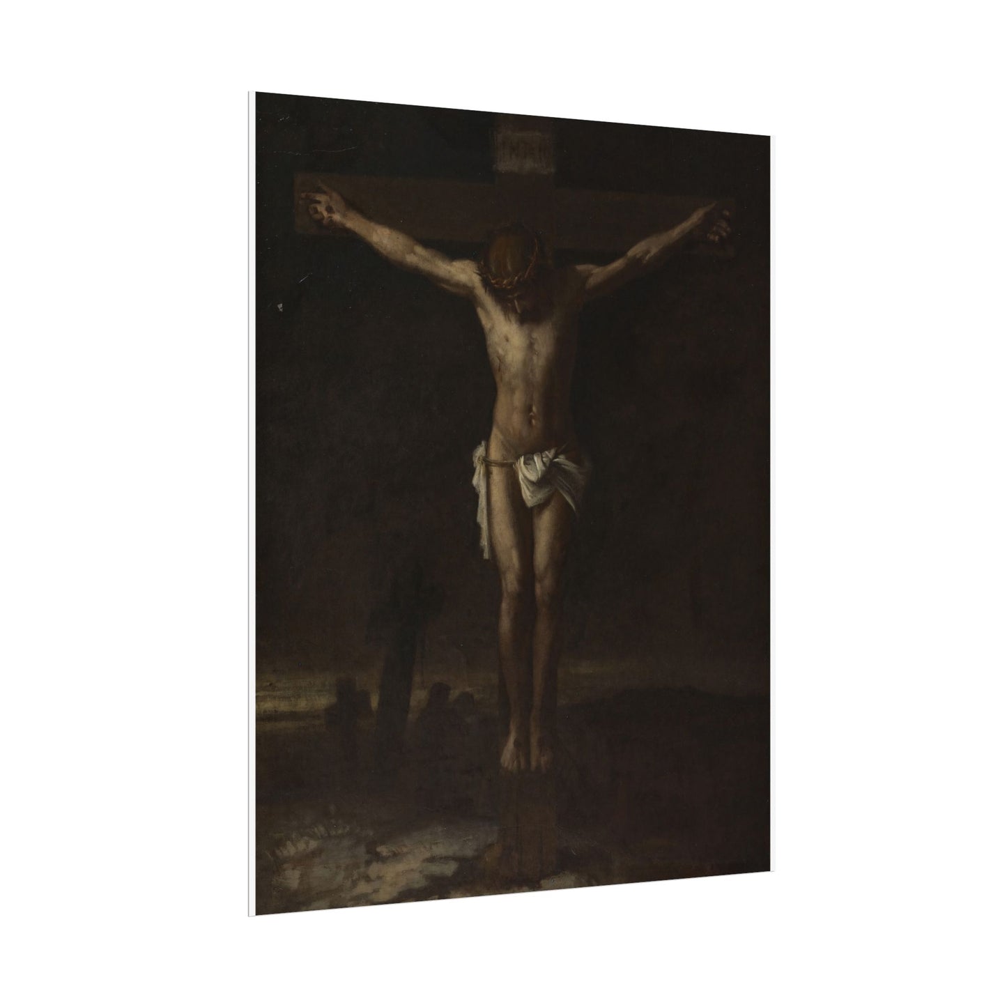 Le Christ en croix, Alexis Marie Louis Douillard High Resolution print