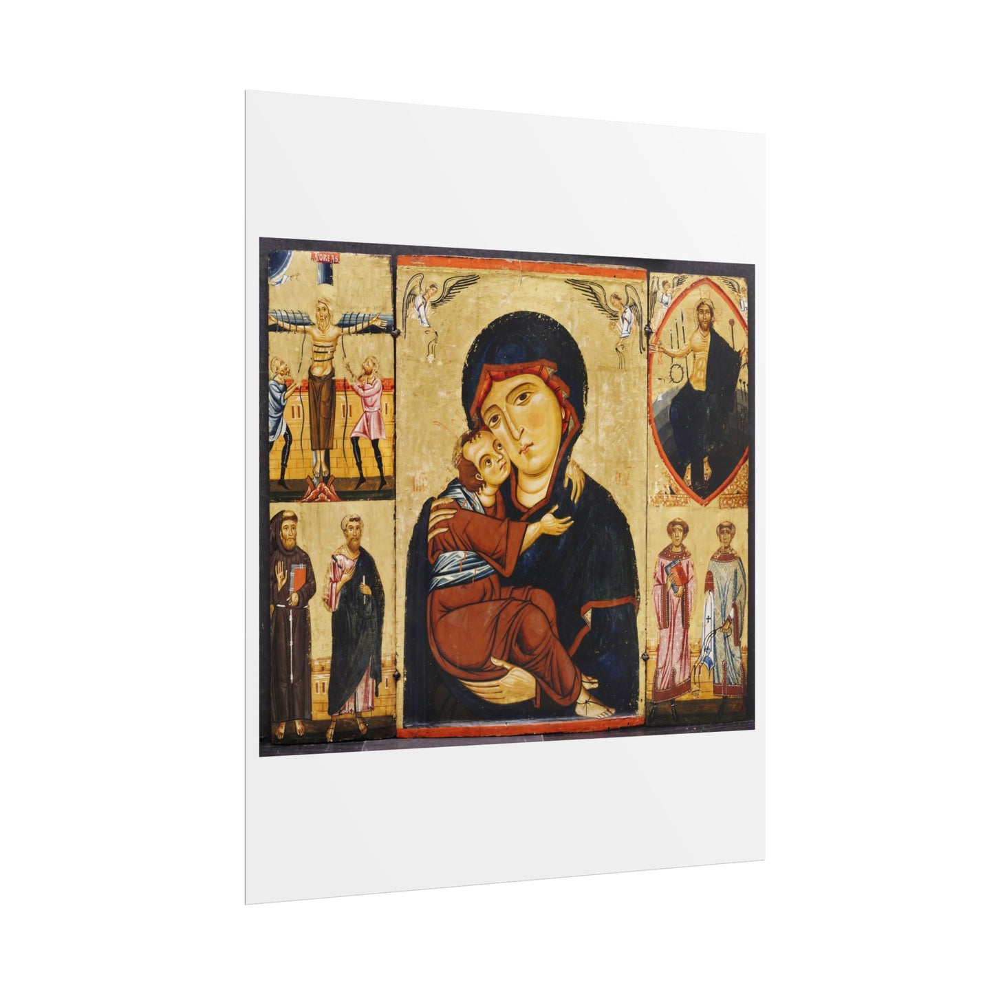 Byzantine Altarpiece High Resolution Fine Art Print