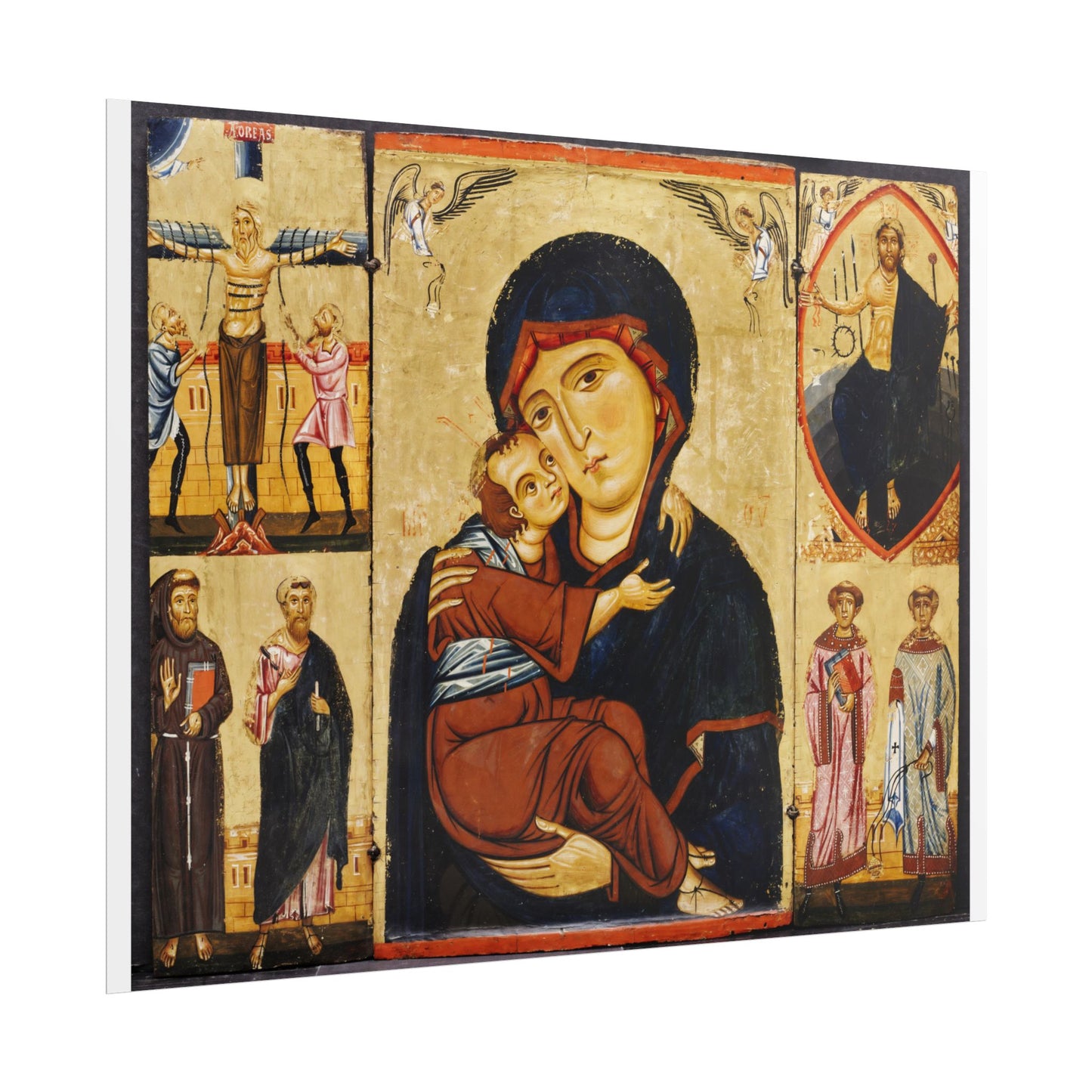 Byzantine Altarpiece High Resolution Fine Art Print