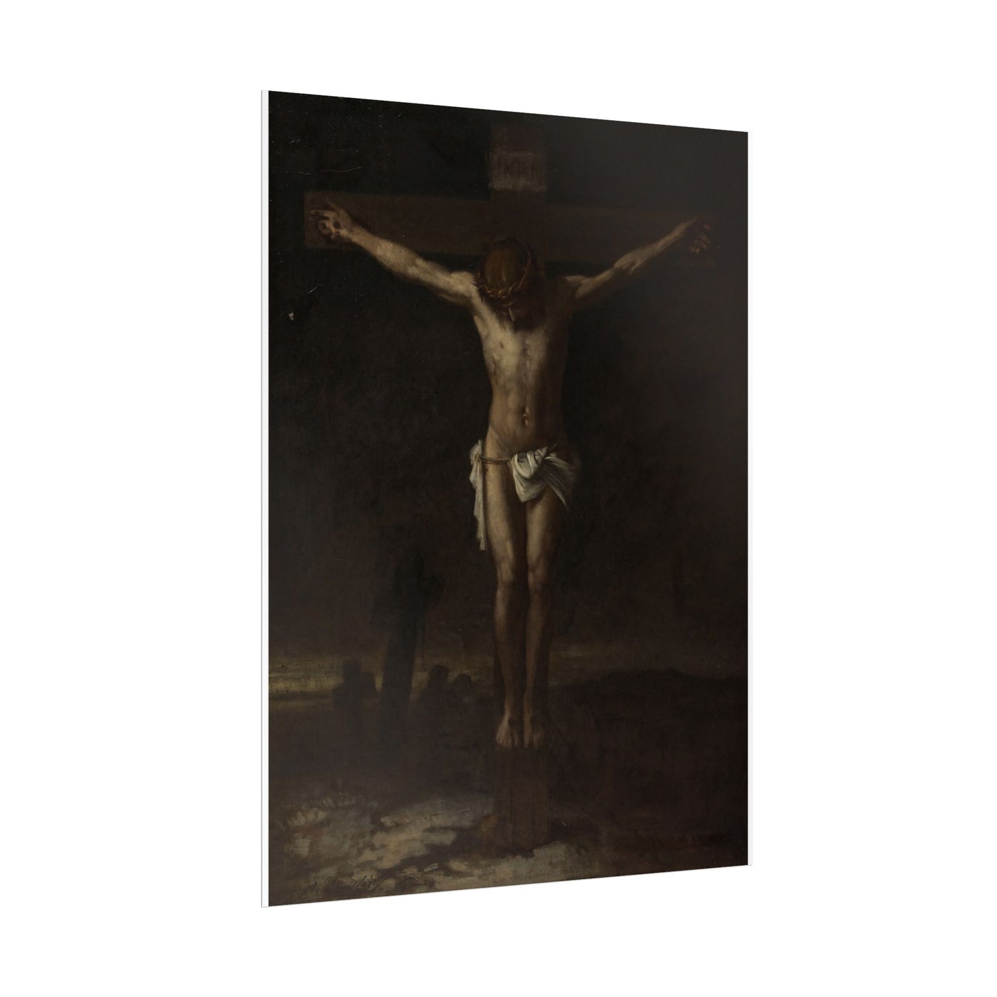 Le Christ en croix, Alexis Marie Louis Douillard High Resolution print