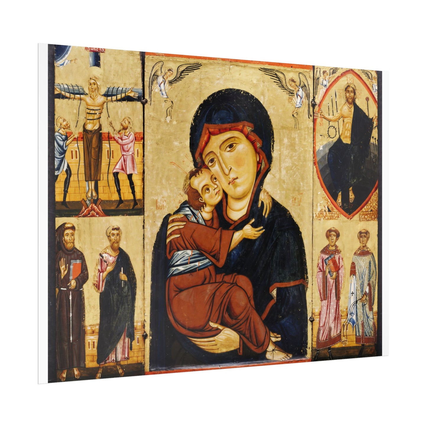 Byzantine Altarpiece High Resolution Fine Art Print