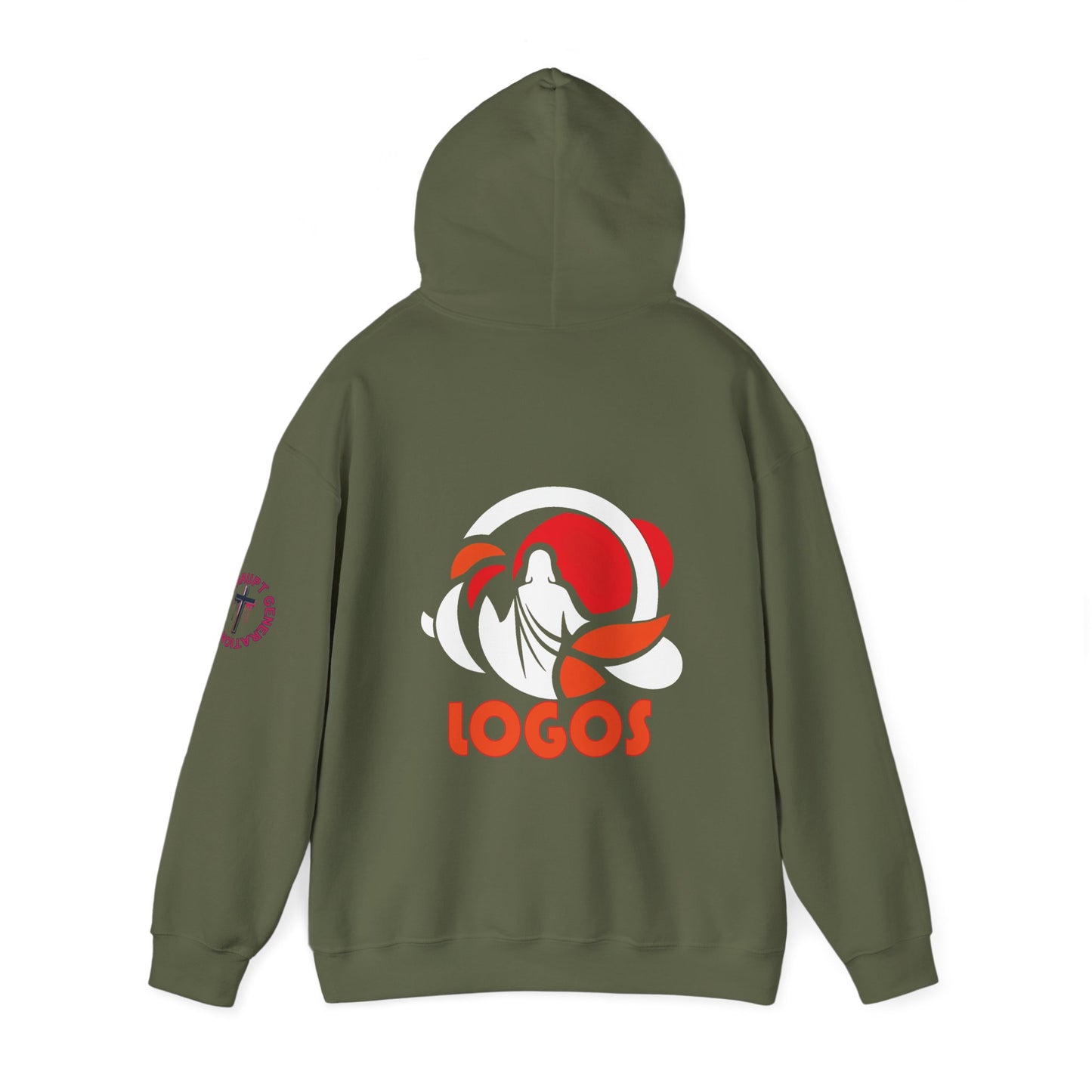 CG: Logos Dark Hooded Sweatshirt*