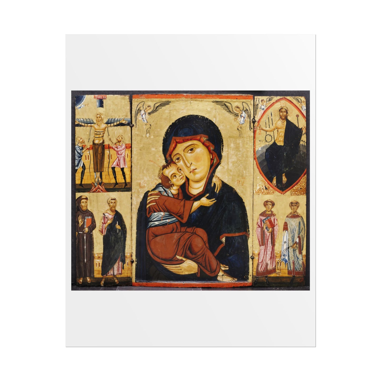 Byzantine Altarpiece High Resolution Fine Art Print