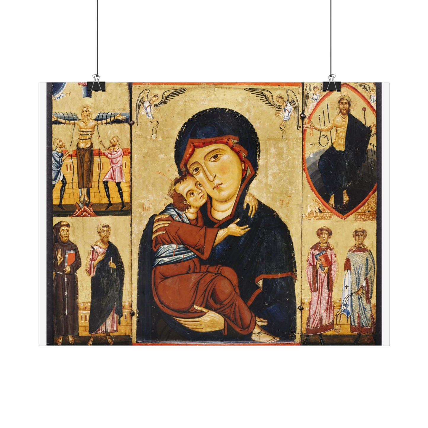 Byzantine Altarpiece High Resolution Fine Art Print