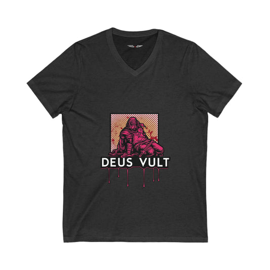 Deus Vult: V-Neck Tee