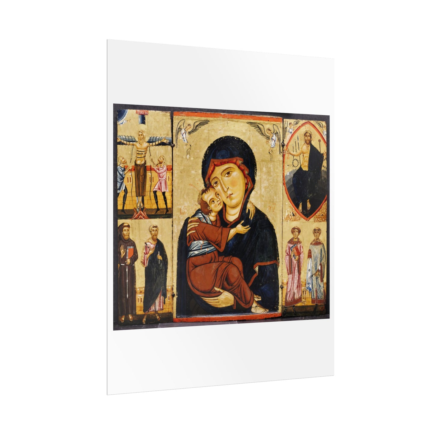 Byzantine Altarpiece High Resolution Fine Art Print