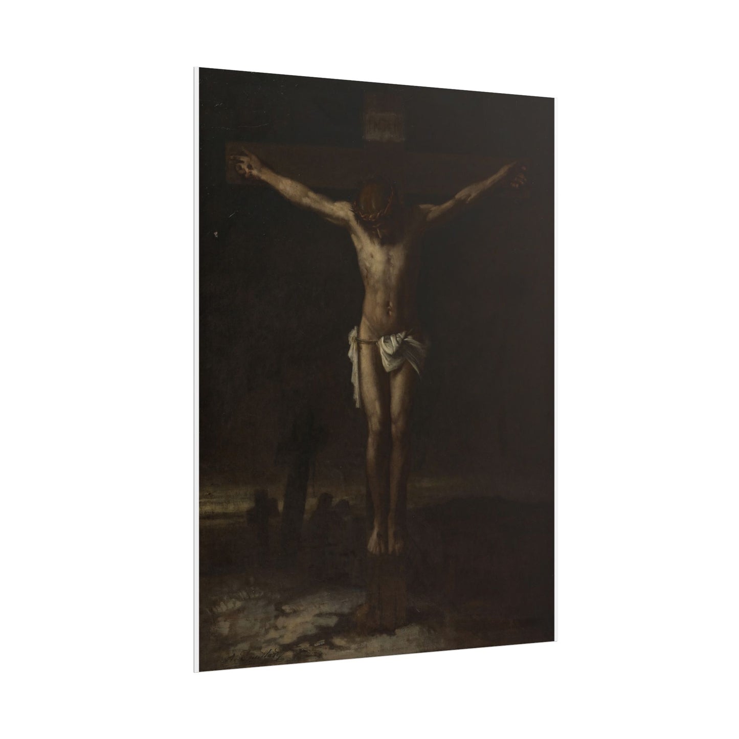 Le Christ en croix, Alexis Marie Louis Douillard High Resolution print