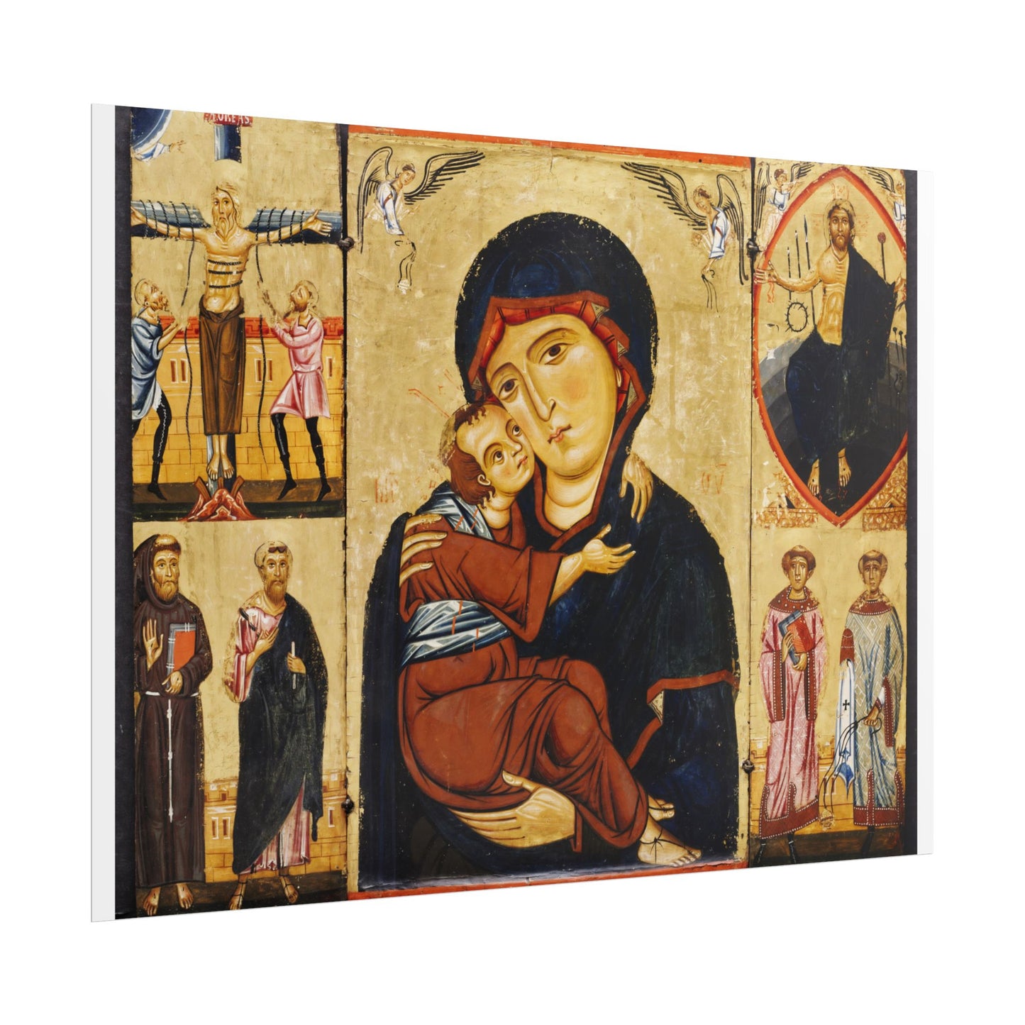 Byzantine Altarpiece High Resolution Fine Art Print