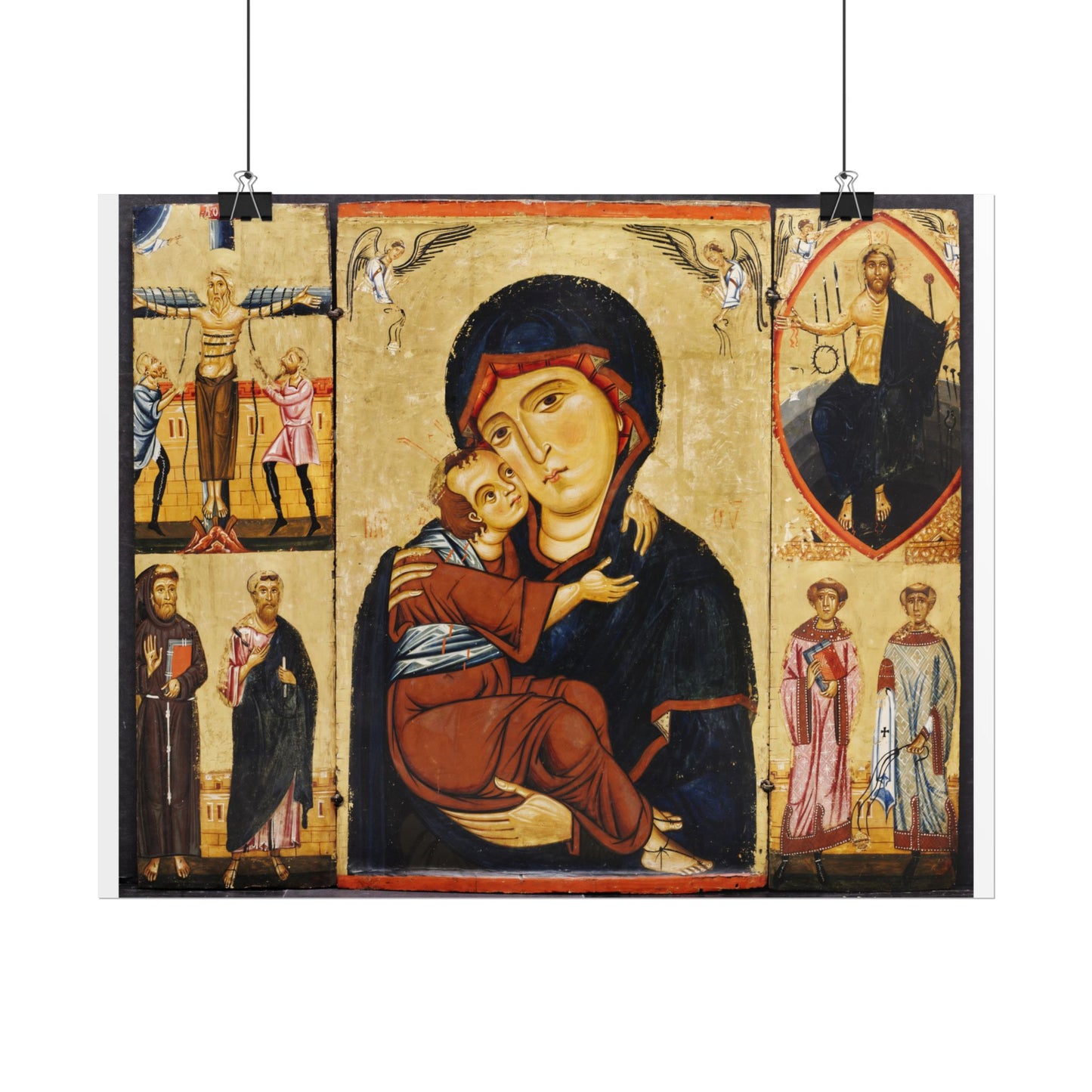 Byzantine Altarpiece High Resolution Fine Art Print