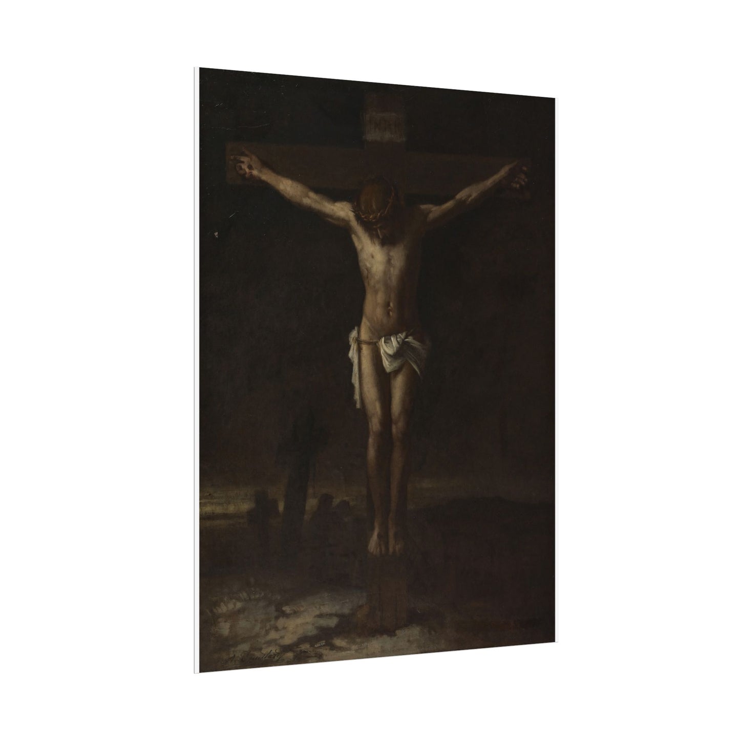 Le Christ en croix, Alexis Marie Louis Douillard High Resolution print